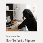 woman writing on notepad sitting at desk