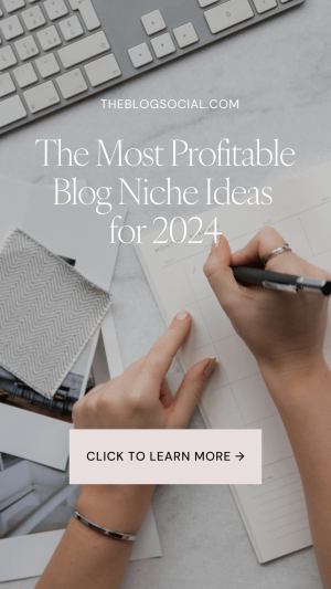 The Most Profitable Blog Niche Ideas For 2024