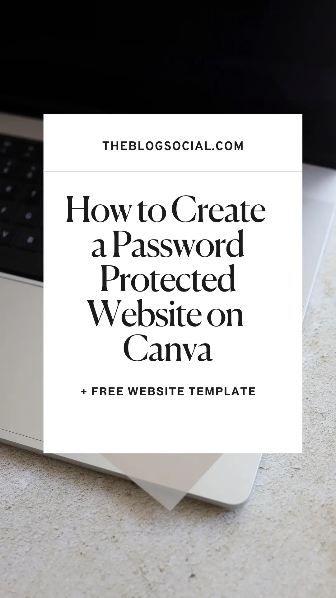 How to Create a Password Protected Website on Canva