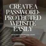 Learn Canva Basics - Create a Password-Protected Website Easily